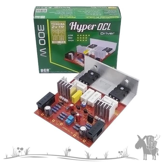 Kit Power Amplifier Mono Hyper Ocl 300W Bell Bgr