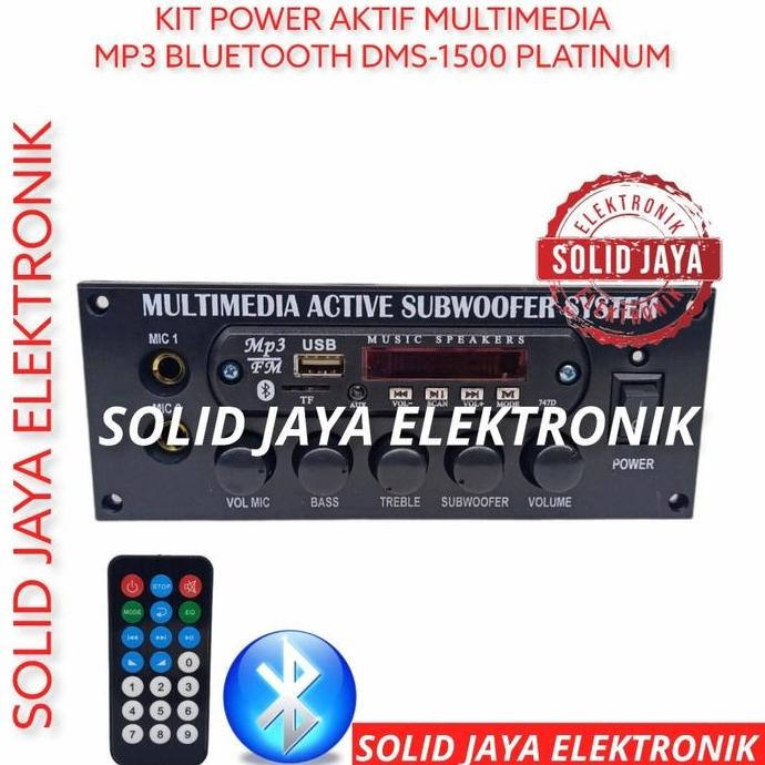 Kit Power Speaker Akitf Dms 1500 Stereo Amplifier Ampli Multimedia Dms-1500 Dms1500 Tr Sanken No 2 A