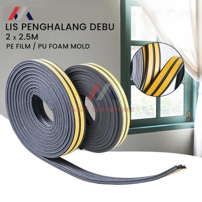 Door Seal Karet Lis Peredam Kedap Suara / Karet Bumper Pintu Jendela