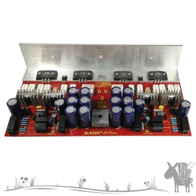 Kit Blazer St Plus 500W Power Amplifier Stereo Bell