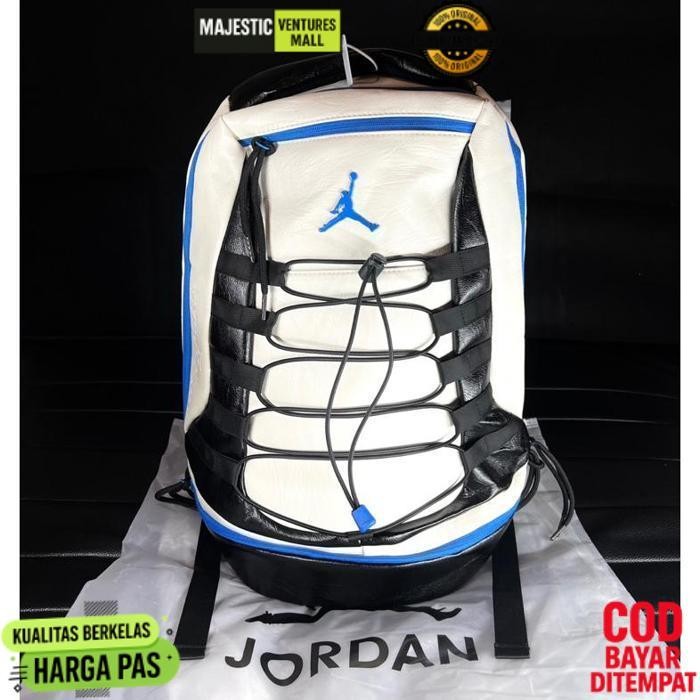 Premium Air Jordan Retro 10 Backpack Kulit Size Big / Tas Ransel Jordan / Jordan Bagpack / Ransel Jo