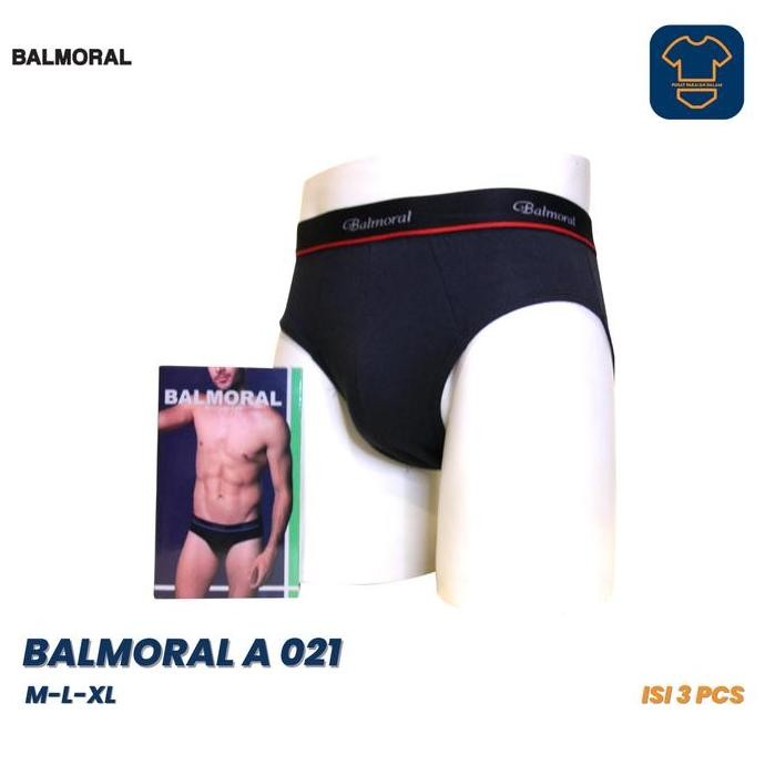 Promo Balmoral Celana Dalam Pria Bal A 021 Isi 3 Pcs COD