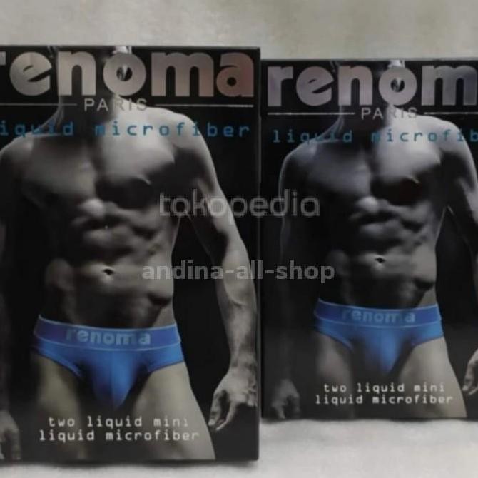 Promo RENOMA underwear microfiber liquid, isi2 COD