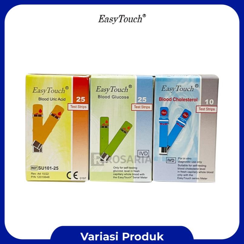 Strip Gula Darah Easy Touch Stik Gcu Glucose Tes Gula Darah Viral