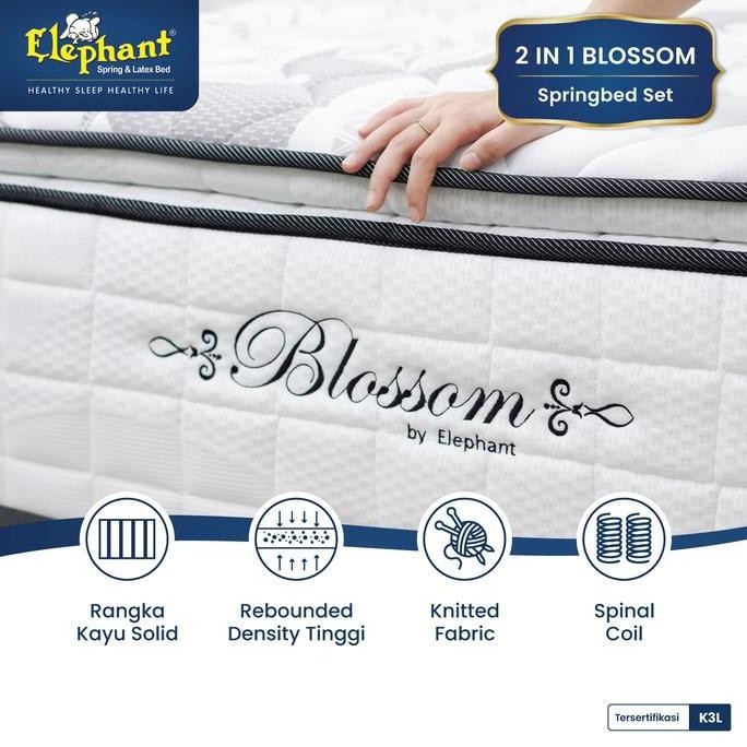 Kasur Springbed 2 In 1 Blossom Elephant