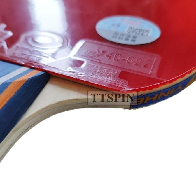Yinhe Premade Bet Pingpong Rakitan Raket Blade Tenis Meja Bat Karet