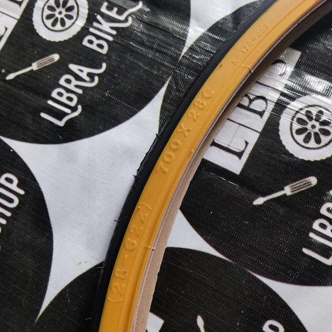 Ban Luar Kenda K-176 Tanwall 700 X 28 Tire Tires Gravel Vintage