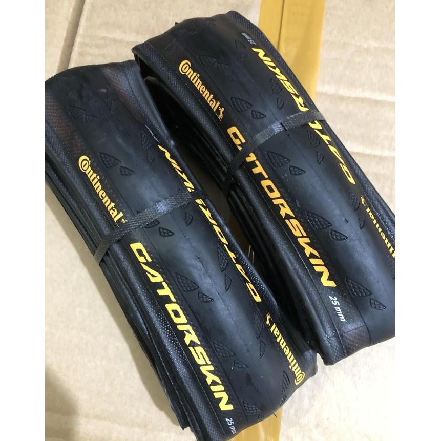 Continental Gatorskin 700X25C Clincher Ban Luar Road Bike