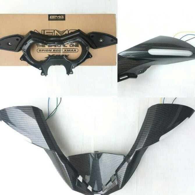 SPION LAMPU XMAX MEREK NEMO CARBON Original