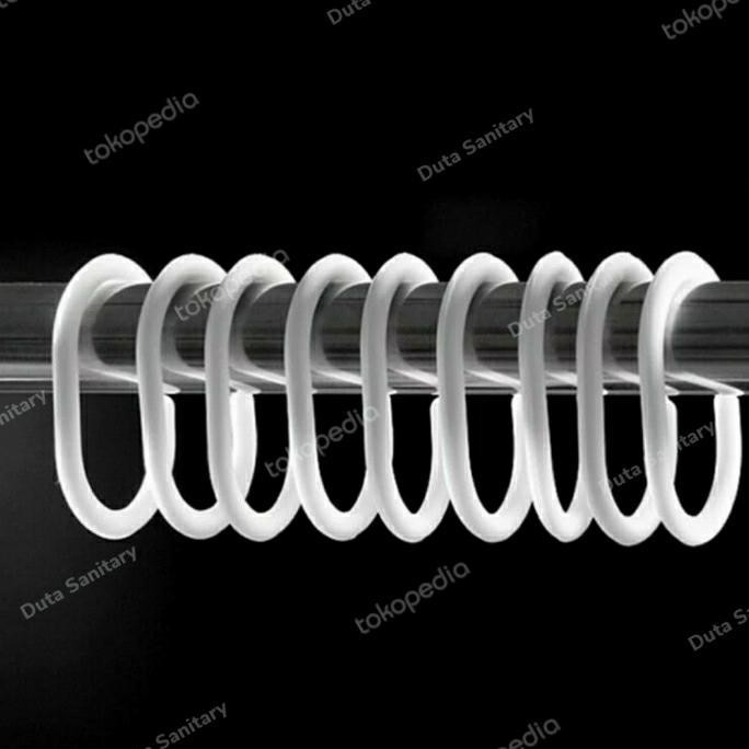 Shower Curtain 200X200 Textile/Shower Curtain Kain 200Cm/ Korden Ivory