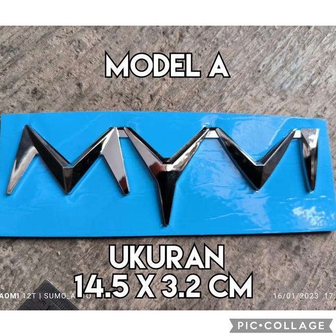 Emblem Tulisan Myvi Perodua Myvi Sirion Versi Malaysia Harga Khusus