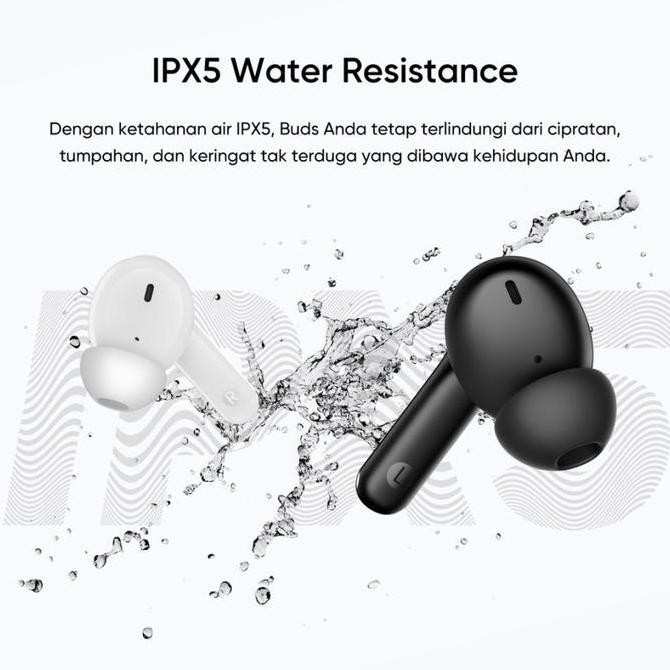 Tws Realme Buds T100 Original Garansi Resmi Earphone Ai With Anc