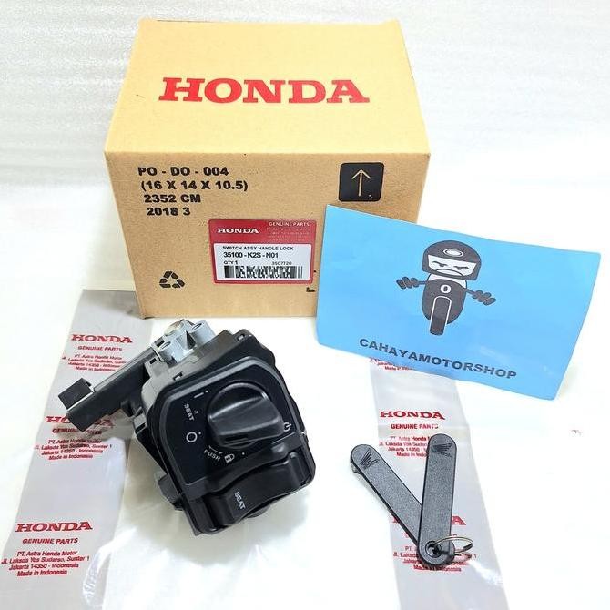 KUNCI KONTAK KEYLESS HONDA VARIO 160 PCX 160 STYLO 160 VARIO 125 SCOOPY NEW BARU SET HANDLE LOCK ORI