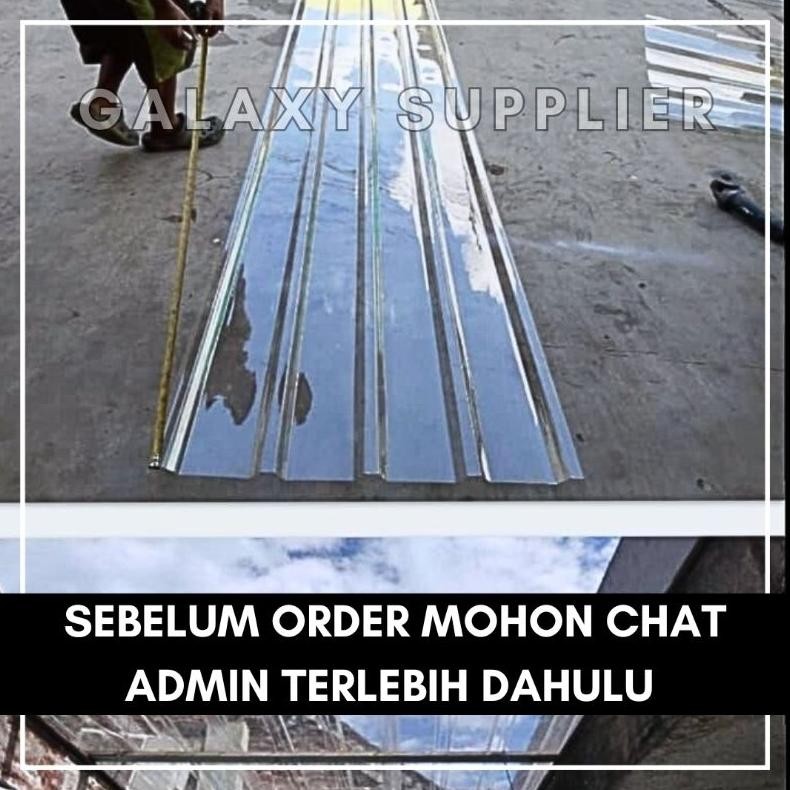 ATAP SPANDECK/SPANDEX BENING/TRANSPARAN LEBAR 75 CM HARGA PER LEMBAR