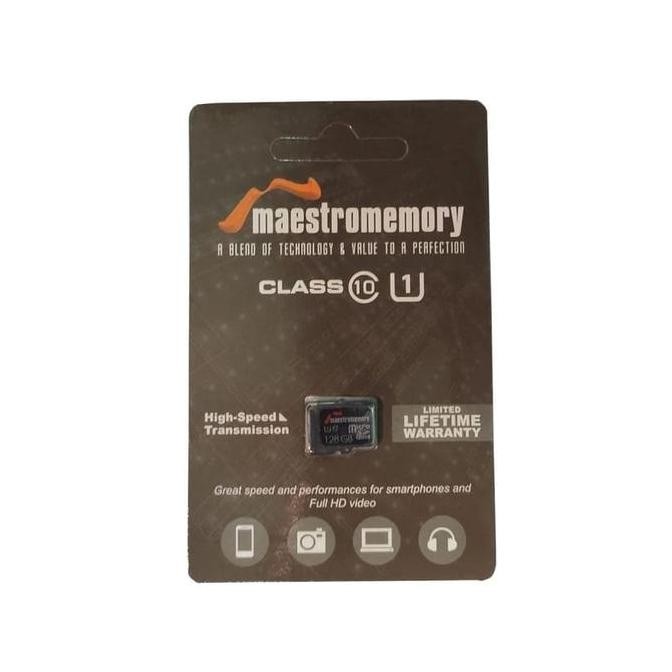 DF16 }} Micro SD 128GB Maestro Class 10 Memori Card MicroSD 128GB