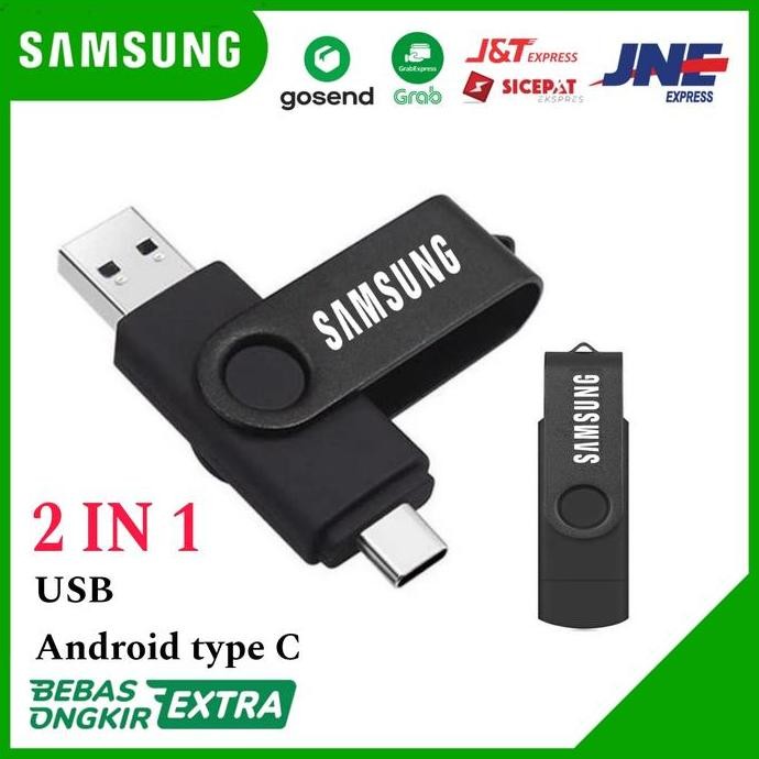 DY47 - Flashdisk 2in1 Android type C USB 3.0 1 2TB Samsung Flashdrive