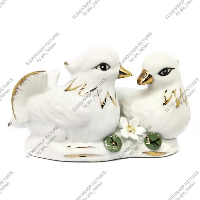 BEBEK MANDARIN KERAMIK - BEBEK YEN YANG - MANDARIN DUCK - FS091611