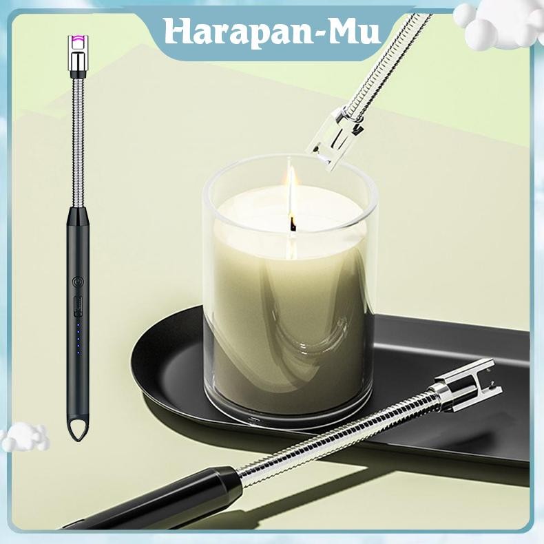 UGNDA Pemantik Elektrik Korek Api Kompor Gas Elektrik USB Korek Api Electric Bara Windproof