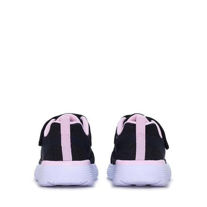 SEPATU ANAK SEKOLAH PEREMPUAN SKECHERS GO RUN PREMIUM BLACK PINK HITAM