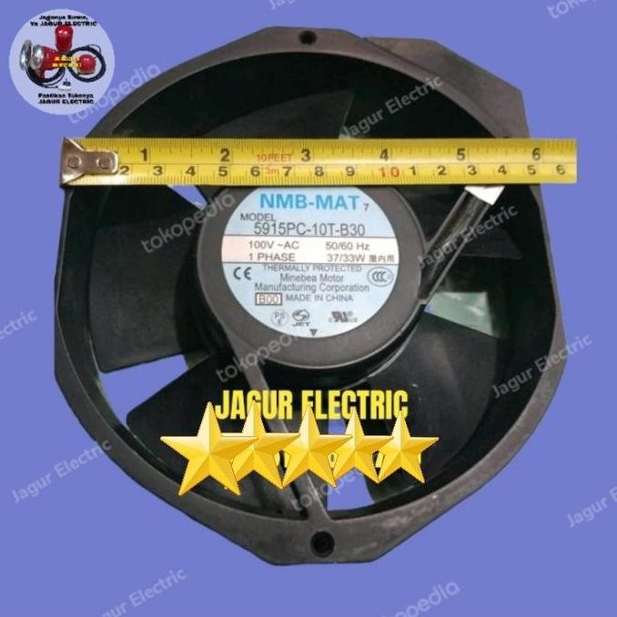 NMB-5915PC-10T-B30 FAN NMB 100/110 VAC 1 PHASE NMB ORIGINAL RESTOCK
