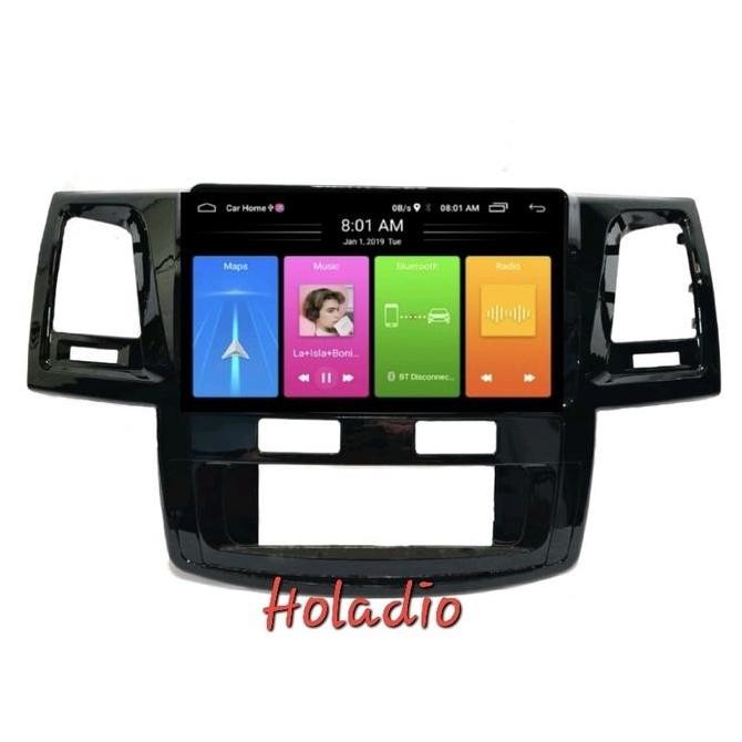 Frame Head Unit Android 9 Inch Fortuner / Hilux 2005-2015