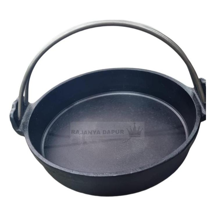 Sukiyaki pan hotplate 25 cm - kangkung hotplate - kangkung hot plate