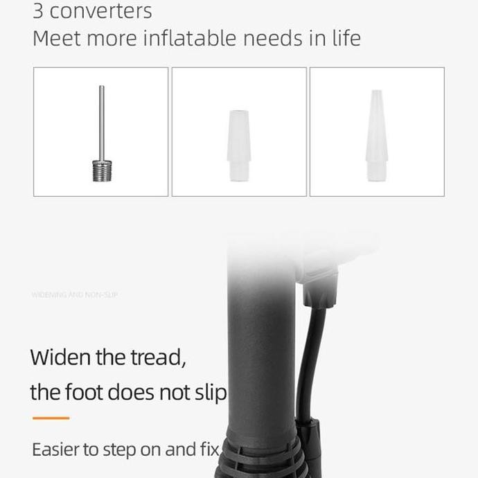 Rockbros Bicycle Pump Pompa Angin Motor Sepeda 160Psi 2410003001