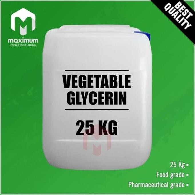 Gliserin Nabati / Vg / Vegetable Glycerine Usp Grade 25 Kg