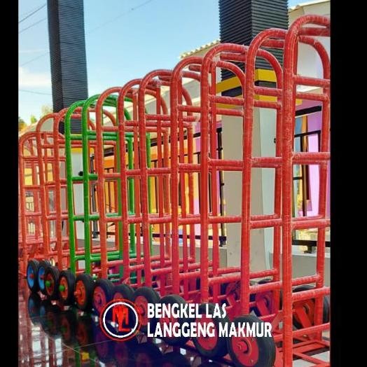 PROMO troli - troli barang - troli barang roda  2 - troli besi