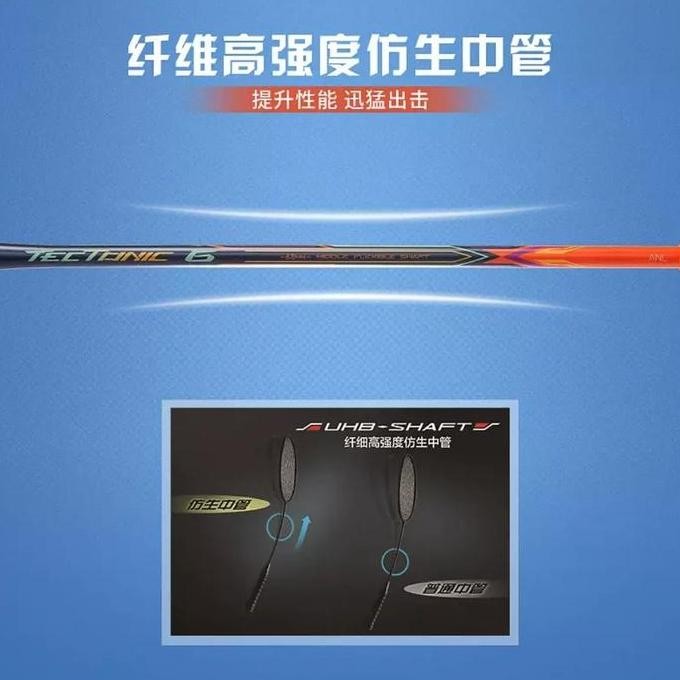 New Raket Badminton Lining Tectonic 6