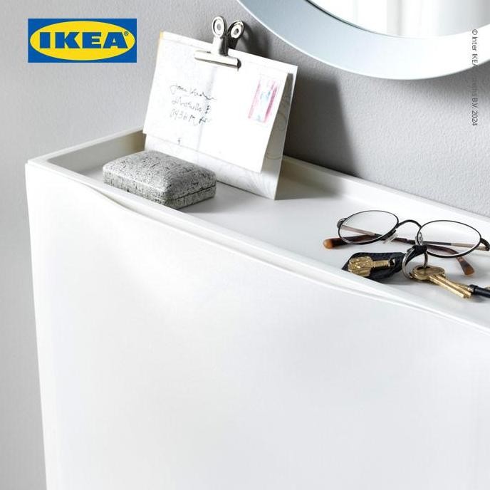 IKEA TRONES Kabinet / Tempat Sepatu Serbaguna 52x18x39 cm Isi 2pcs
