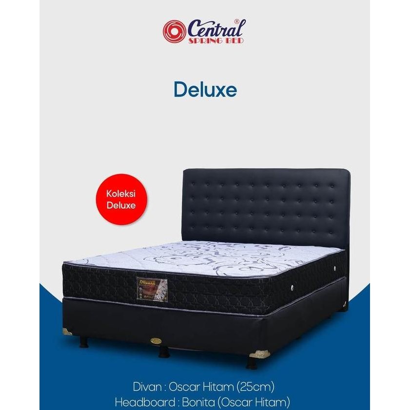 Kasur Mattras Spring Bed Central Deluxe Queen 160x200cm