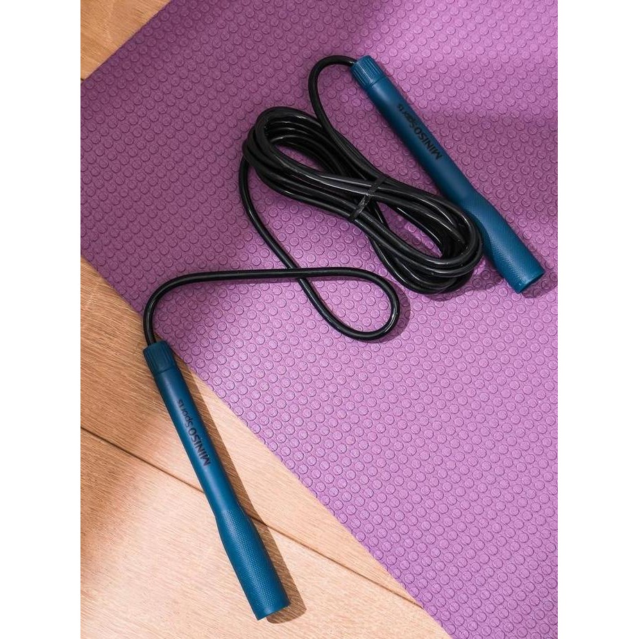 MINISO Lompat Tali Rope Skipping Olahraga Pegangan Tangan Panjang