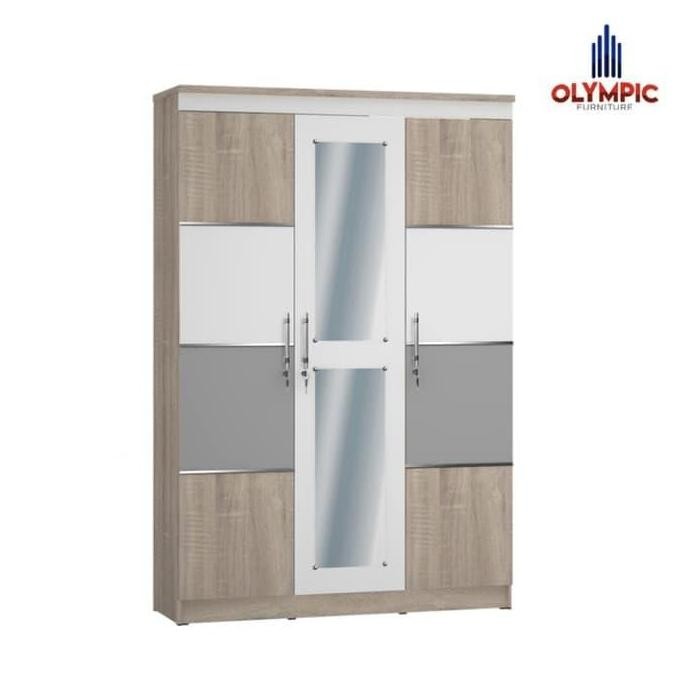Lemari 3 pintu Olympic Navaro - Bandung area only