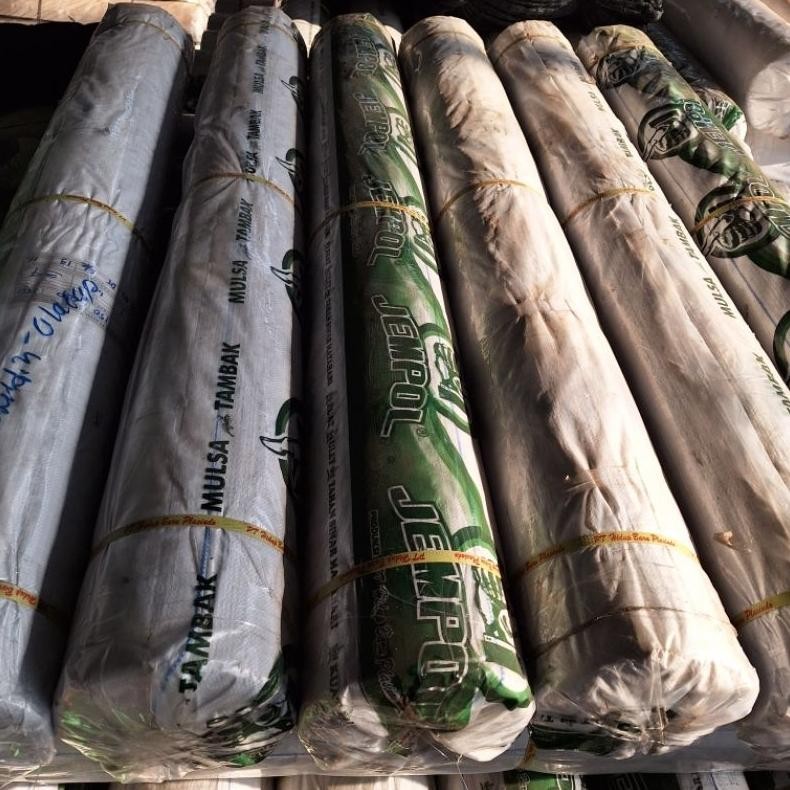 LEGOLANT- Plastik Mulsa Tambak Lebar 3 Meter Panjang 200 Meter Tebal 80 Micron Cap Jempol