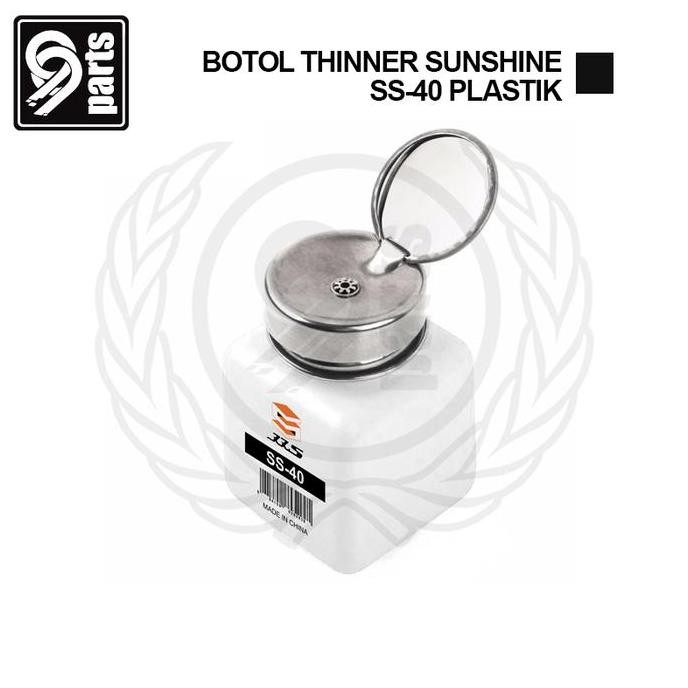 ENOTECA - Botol Thinner Plastik SS-40 120ml / Wadah Thinner 120ML