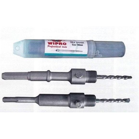 Penyambung Hole saw Beton - Hex Shank Size 160 mm- Wipro