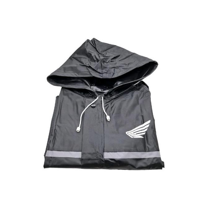 Promo Jas Hujan Mantel Setelan Baju Celana Logo HONDA bahan Waterproof Anti Air anti Bocor COD