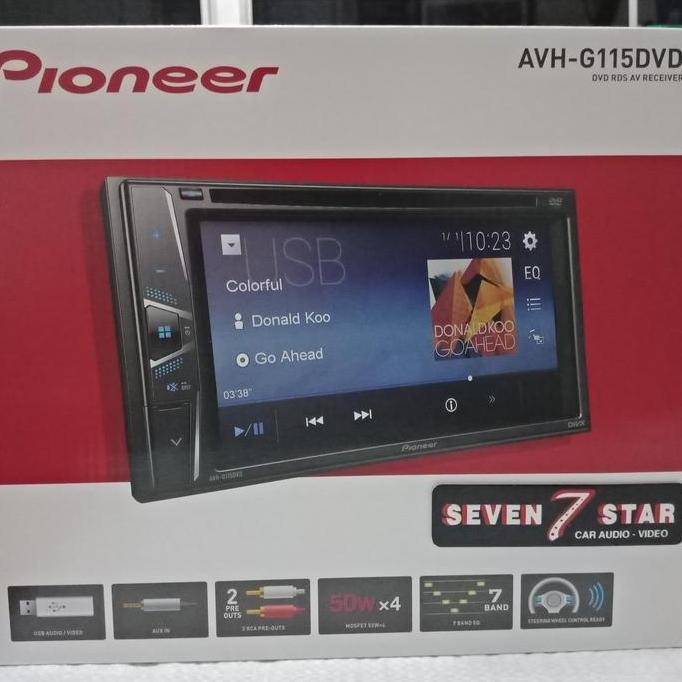 Promo Pioneer avh g115 dvd - pioneer avh115dvd - doubledin pioneer avh115 COD