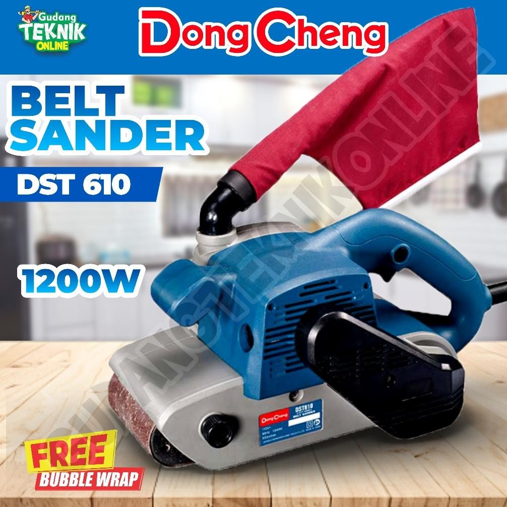SWALLOWTAIL- Mesin Amplas TANK DONGCHENG DST610 / Mesin Amplas Belt Sander DST 610 - Mesin Amplas Ta