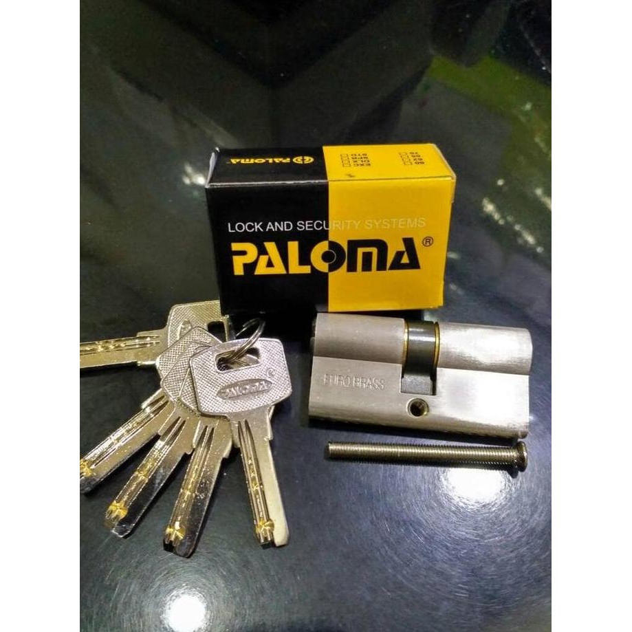 Double Cylinder Paloma Deluxe Clp 514 Dc-Sk 62Mm Sn