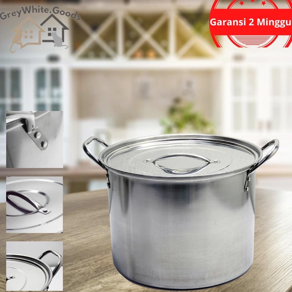 GW Panci Stainless Steel Tebal Pot Set