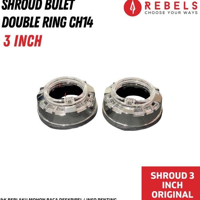 DF165>> Shroud Projie 3 Inch Semua Variant PNP Biled 3 Inch