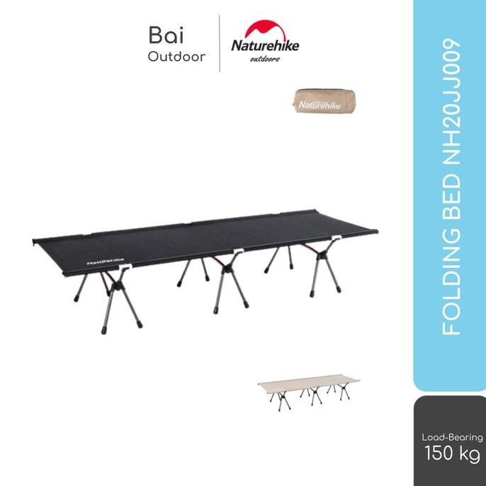 Folding Bed Naturehike Nh20Jj009 Velbed Portable Outdoor Camping Alloy