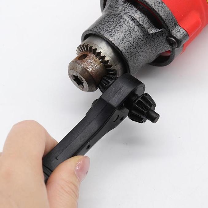 DS12 >> 2Pcs Kunci Kepala Bor 4 Way Kunci Kepala Pembuka Mata Kepala Bor 4 Cabang Fit Drill Chuck Ke