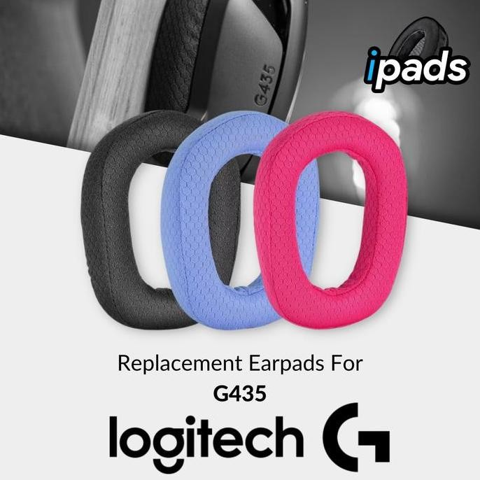 DB13 >> Earpad Earcup Cushion Logitech G435 Lightspeed Wireless Busa Foam