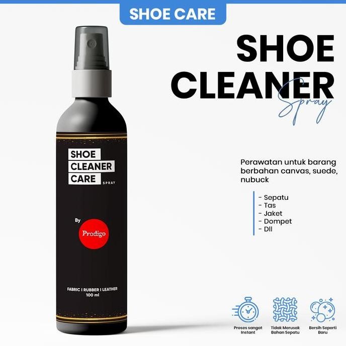 Pembersih Sepatu Multifungsi Shoe Cleaner Tas Prodigo Spray