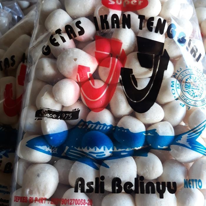 KERUPUK GETAS SUPER IKAN TENGGIRI JJ BELINYU