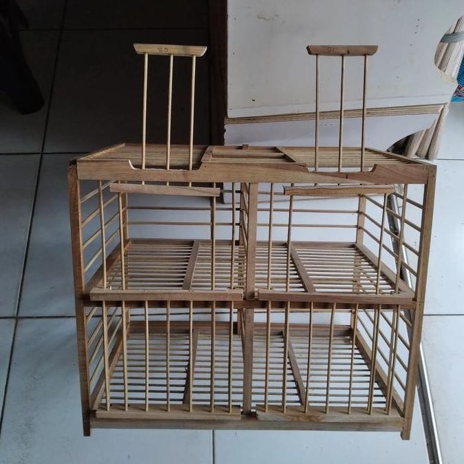 Kandang dongdang burung dara pintu 4 murah