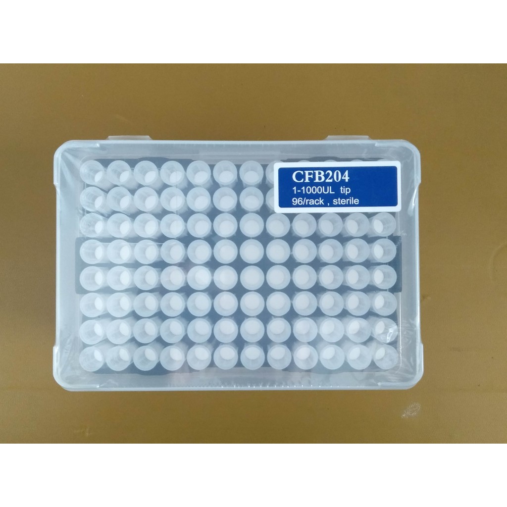 universal pipette tips filter tips 1000ul GSBIO with rack CFB204